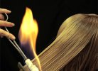 Лечение волос огнем