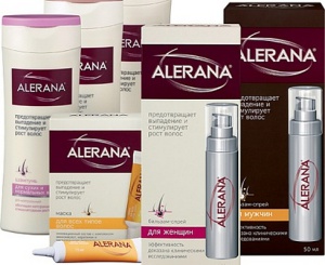Укрепляющие шампуни против выпадения волос Алерана